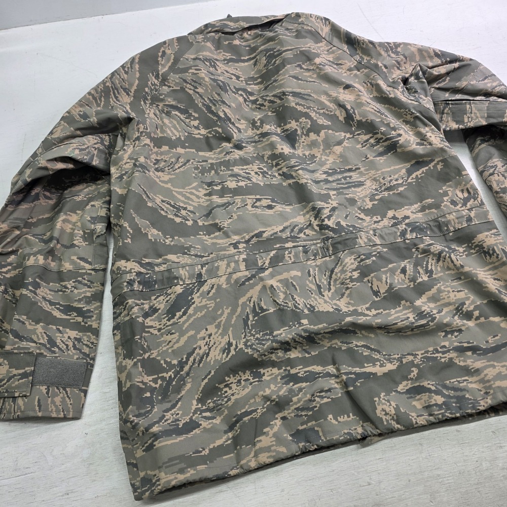 USAF Air Force Digital Camo Jacket Regular Parka All Purpose Gortex Military Med - Picture 7 of 10